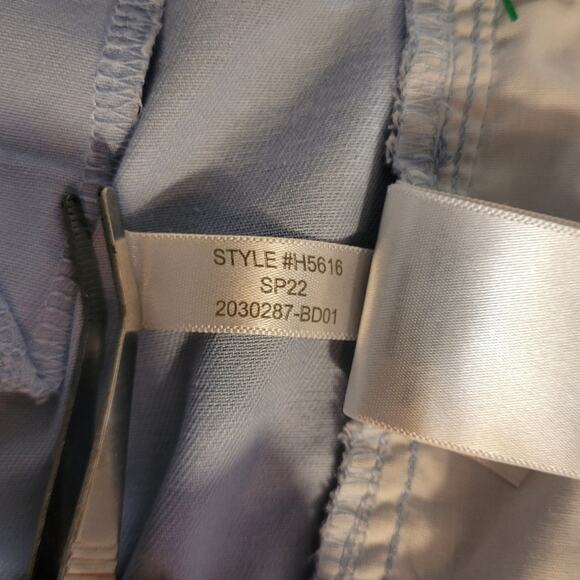 J CREW H5616 Womens Baby Blue Classic Chino Shorts Sz 6 Mid-Rise Flat Front - Picture 9 of 10